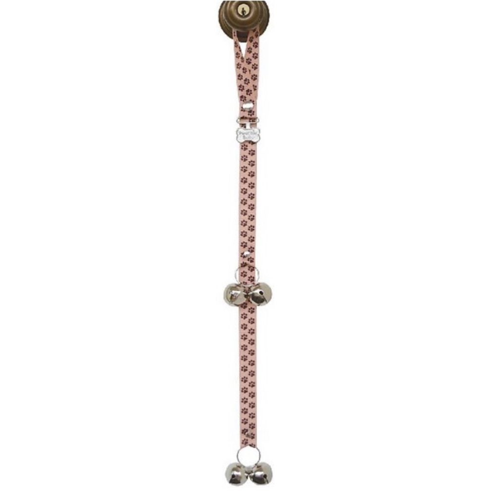 PoochieBells Dog Potty Doorbell, Pawprints